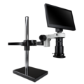 Scienscope Macro Digital Inspection System With LED Light On Gliding Boom Stand MAC3-PK5-R3